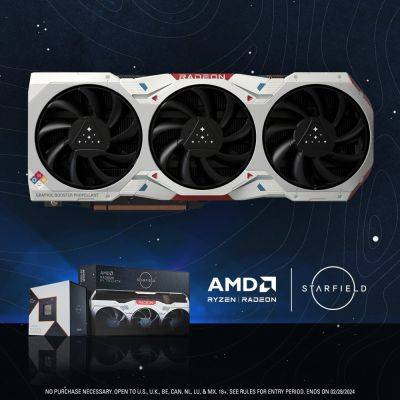 Тодд Говард - Xbox - Красивая AMD RX 7900 XTX в цветах Starfield разыгрывается в честь добавления FSR 3 в игру - beltion-game.com - Россия - Starfield