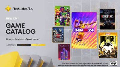 В марте каталог PS Plus Extra пополнят Marvel’s Midnight Suns, Resident Evil 3 и NBA 2K24