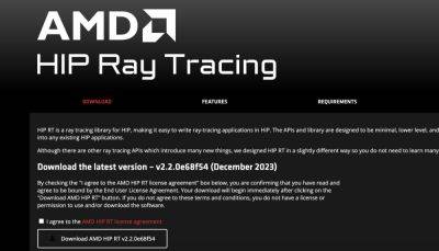 Библиотеки трассировки лучей HIP от AMD отныне в открытом доступе - beltion-game.com