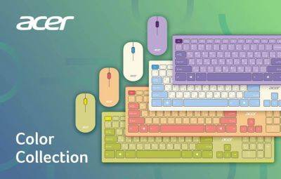 В России стартовали продажи обновленной Color Collection от Acer