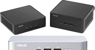 Стали известны цены мини-компьютеров ASUS NUC 14 Pro и NUC 14 Pro+