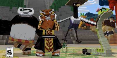 Minecraft выпускает DLC Kung Fu Panda