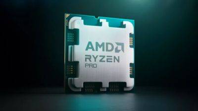 AMD представила новые процессоры Ryzen Pro 8000 для компьютеров с искусственным интеллектом