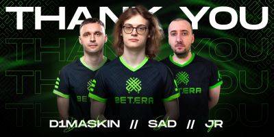 Состав Betera Esports покинули Александр «sad» Нижник и тренерский штаб