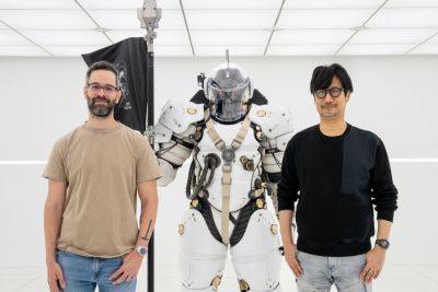 Хидео Кодзима показал PS5-эксклюзив Death Stranding 2 Нилу Дракманну и Сэму Лейку