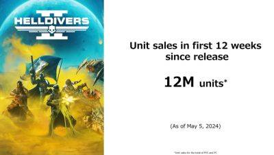 12 миллионов копий за 12 недель — Helldivers 2 продается быстрее любой изданной Sony игры - beltion-game.com