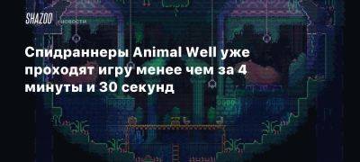 Спидраннеры Animal Well уже проходят игру менее чем за 4 минуты и 30 секунд