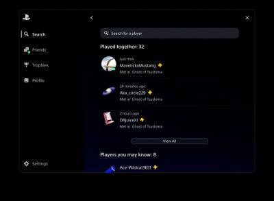 Sony представила новый интерфейс PlayStation на ПК