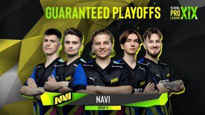 NAVI победили BIG и прошли в плей-офф ESL Pro League Season 19