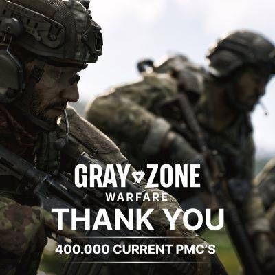 Продажи Gray Zone Warfare за два дня составили 400 тысяч копий