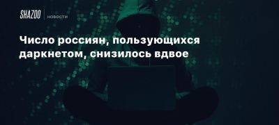 Число россиян, пользующихся даркнетом, снизилось вдвое