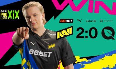 Natus Vincere - NaVi стартовали с победы на ESL Pro League Season 19 - ua-football.com - Украина