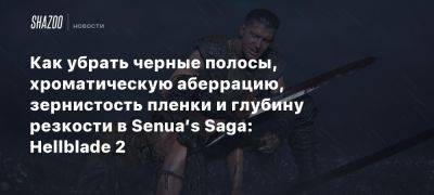 Как убрать черные полосы, хроматическую аберрацию, зернистость пленки и глубину резкости в Senua’s Saga: Hellblade 2