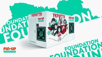 Уличные укрытия от PIN-UP Foundation появились в Сумах - games.24tv.ua - Украина