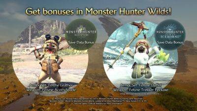 Полностью озвученный протагонист и новые звери — детали Monster Hunter Wilds