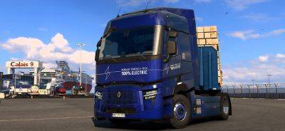 В Euro Truck Simulator 2 впервые за 12 лет появился электрогрузовик. Игра оказалась не готова к полноценному релизу модели