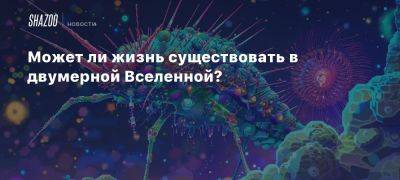 Может ли жизнь существовать в двумерной Вселенной?