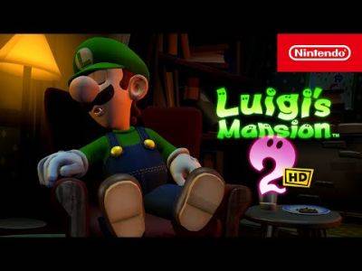 Пробуждение Луиджи в сюжетном трейлере игры Luigi’s Mansion 2 HD для Nintendo Switch