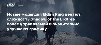 Новые моды для Elden Ring делают сложность Shadow of the Erdtree более управляемой и значительно улучшают графику