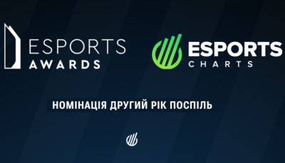 Украинский аналитический сервис Esports Charts попал в шорт-лист премии Esports Awards 2024 - sportarena.com - Саудовская Аравия - Лондон