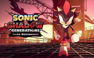 Столкновение между прошлым и будущим в трейлере мини-сериала Sonic X Shadow Generations: Dark Beginnings