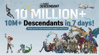 Xbox - The First Descendant привлекла более 10 млн человек за неделю - beltion-game.com