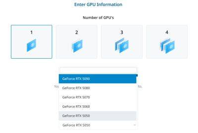 Seasonic случайно назвала TDP видеокарт NVIDIA RTX 50