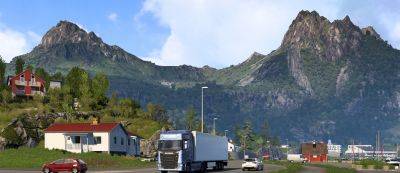 Горы Норвегии в Euro Truck Simulator 2. Новые скриншоты северного дополнения