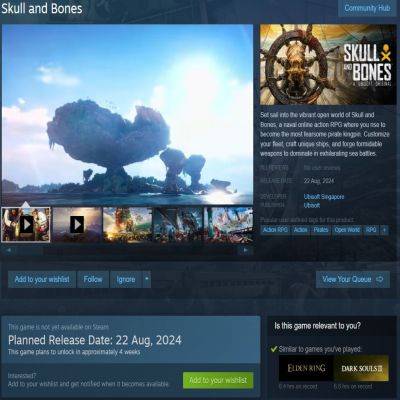 Ubisoft выпустит Skull and Bones в Steam 22 августа - gamegpu.com