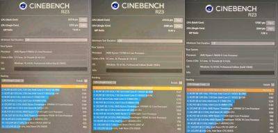 AMD Ryzen 9900X, 9700X и 9600X протестировали в Cinebench - beltion-game.com