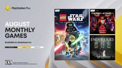 PS+ в августе — ENDER LILIES, FNAF: Security Breach и LEGO Star Wars: The Skywalker Saga