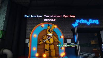 Как получить Tarnished Spring Bonnie в Five Nights TD - procyber.me