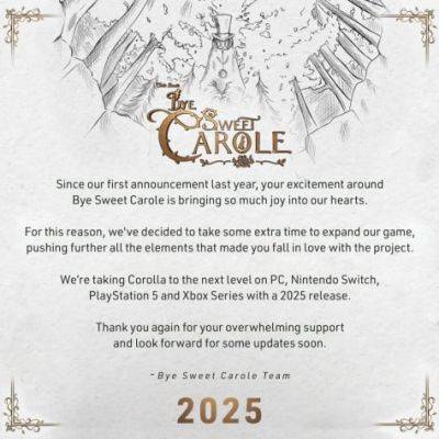 Xbox - Релиз хоррор-приключения Bye Sweet Carol отложили до 2025-го - beltion-game.com