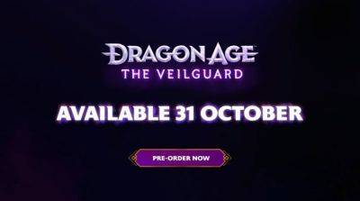 Похоже, Dragon Age: The Veilguard стартует 31 октября