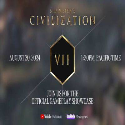 Первые кадры геймплея Civilization VII будут показаны на Gamescom 2024