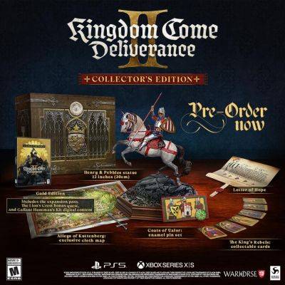 Коллекционное издание Kingdom Come: Deliverance 2 стоит 200 долларов - beltion-game.com - Сша