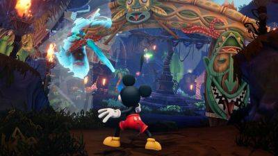 Микки Маус - Xbox - Сражения и мрачный мир в геймплее Epic Mickey: Rebrushed - ixbt.games