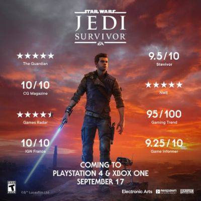 Xbox - Star Wars Jedi: Survivor поселится на PS4 и Xbox One уже 17 сентября - beltion-game.com