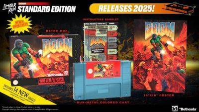 Улучшенная Doom выйдет ещё и на картриджах для SNES - beltion-game.com