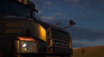 В American Truck Simulator добавили редкий грузовик. В мире выпущено лишь 500 экземпляров Mack Black Anthem - ixbt.games - Сша