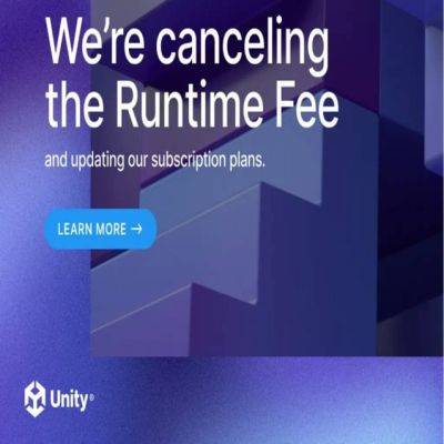 Unity Technologies отменила скандальный сбор Runtime Fee для разработчиков, но подняла цены на подписки