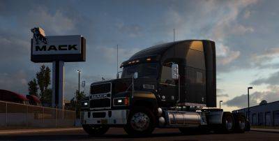 Новые грузовики в American Truck Simulator. Скриншоты редкого Mack Black Anthem и массовой модели - ixbt.games - Сша