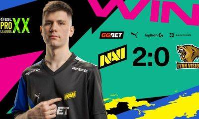 NAVI стартовали с победы на ESL Pro League Season 20