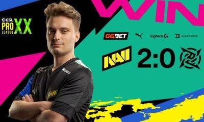 Natus Vincere - NAVI гарантировали себе место в плей-офф ESL Pro League Season 20 - ua-football.com - Украина - Мальта